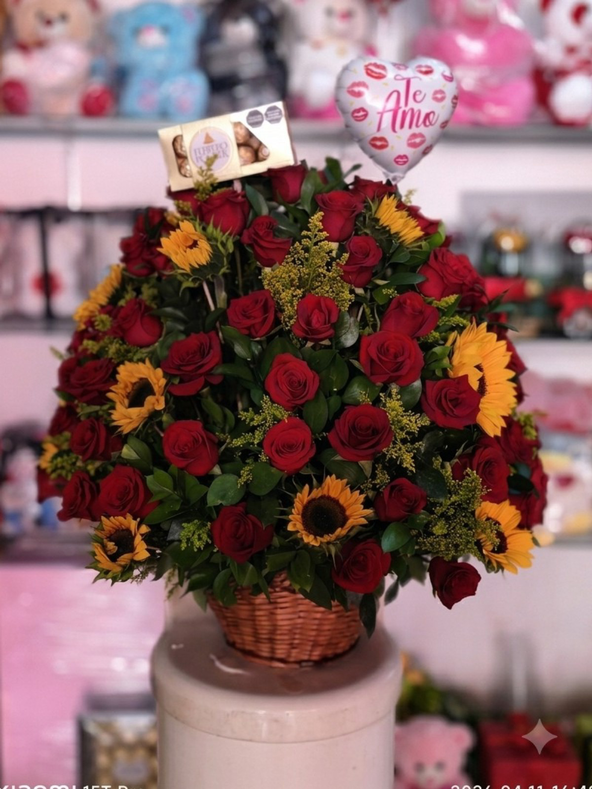 Canasta de flores — flores a domicilio Cali | CaliFloral